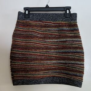 Sweater Mini Skirt